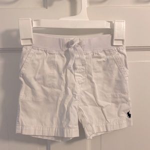 Ralph Lauren girls white shorts. Like new condition